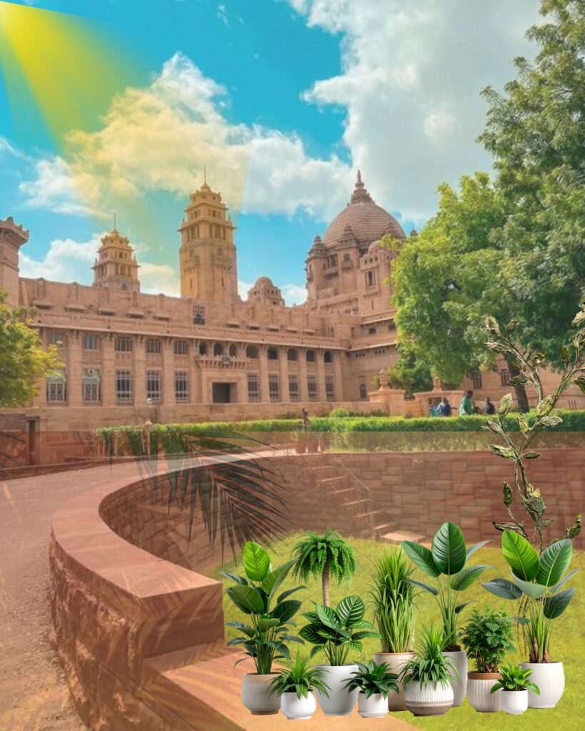Umaid Bhawan Palace Jodhpur showcasing grand sandstone architecture and royal heritage